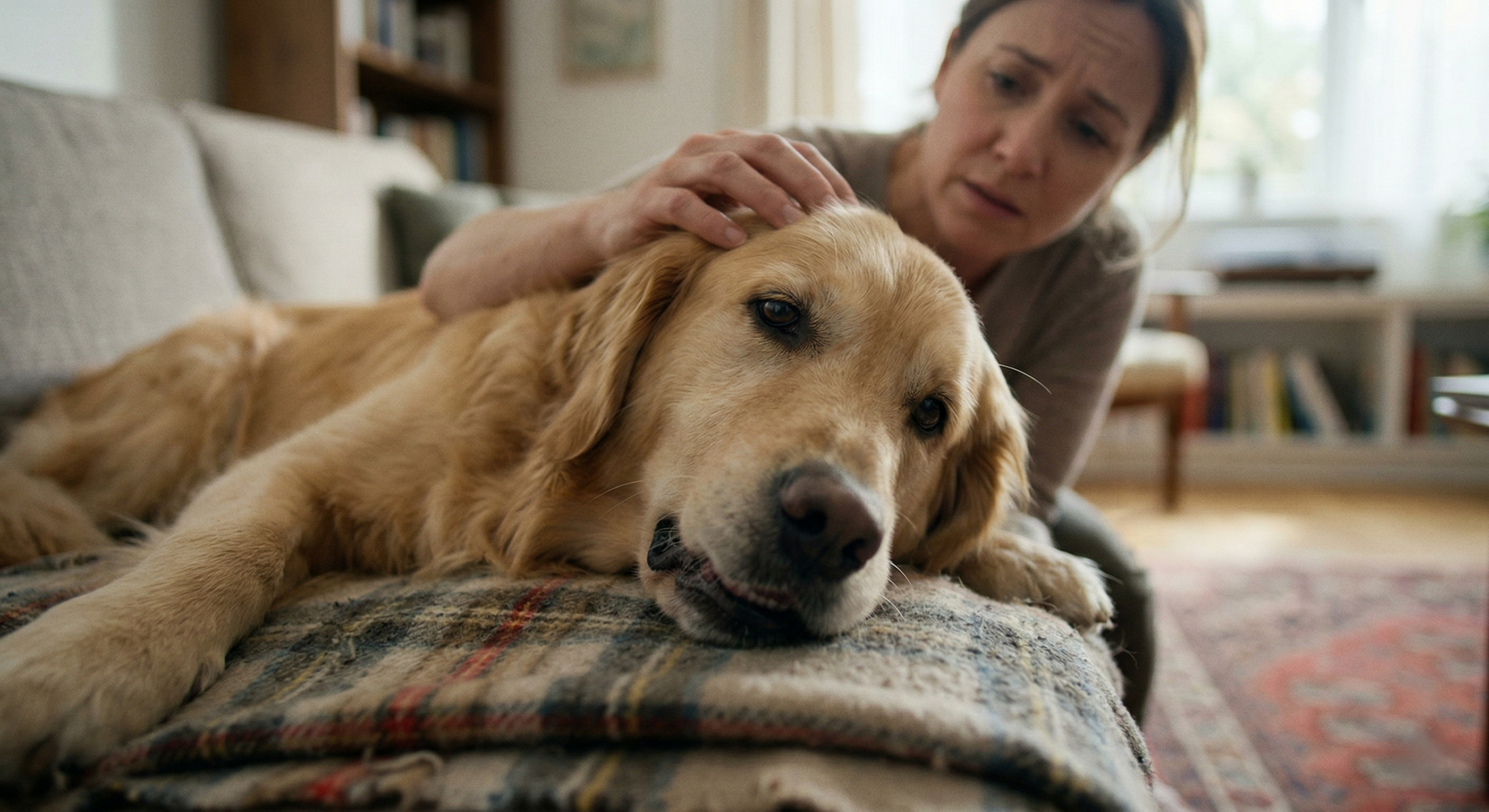 Why is my dog breathing heavy?