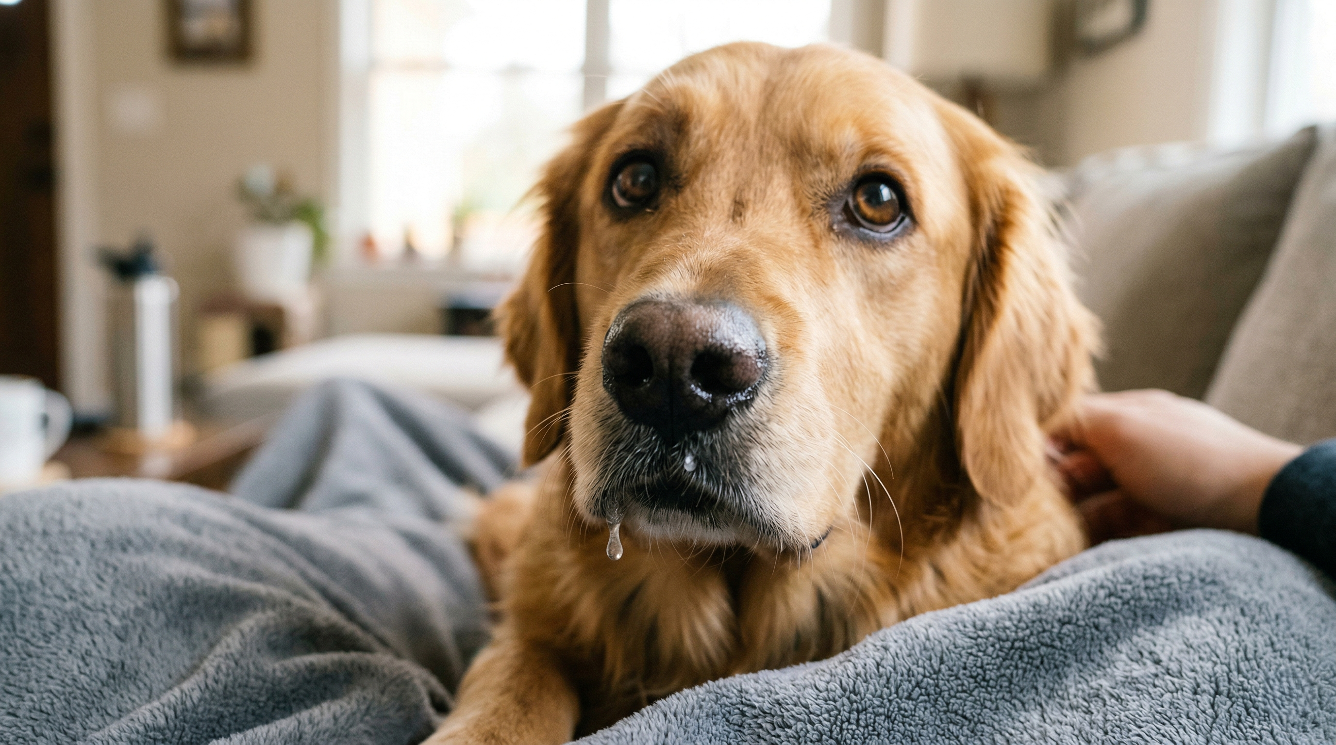 Why is my dogs nose running guide?