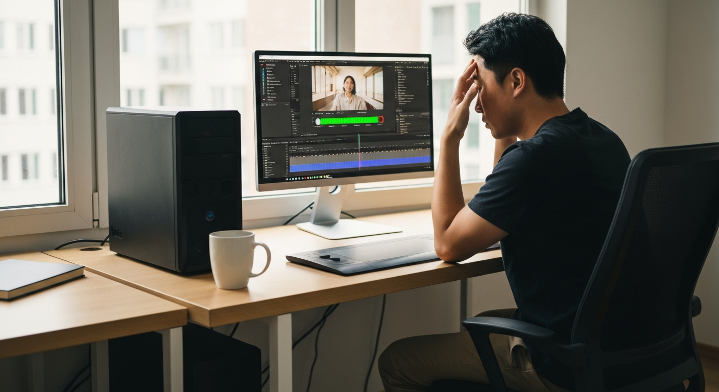 Why is my bar on after effects delayed?