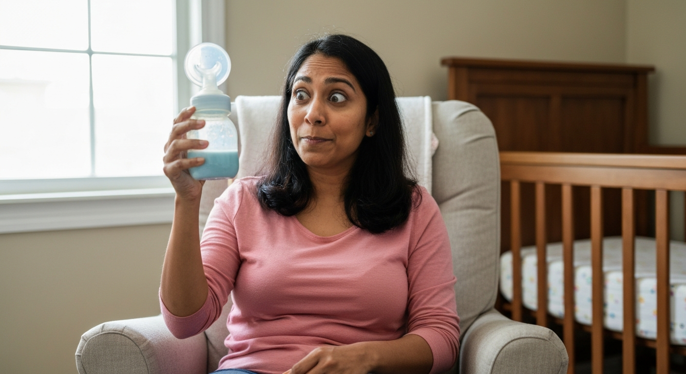 Why is my breast milk clear?