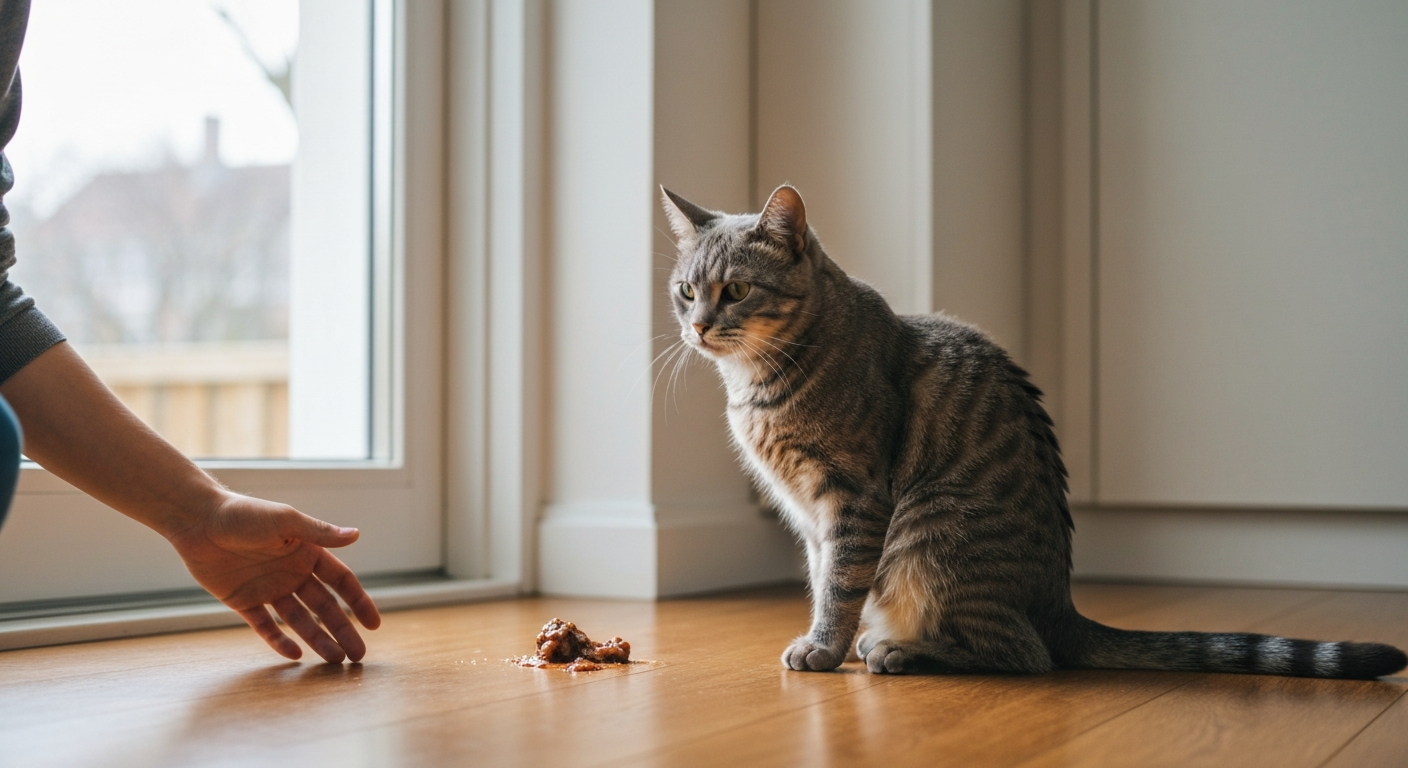 Why is my cat being sick?