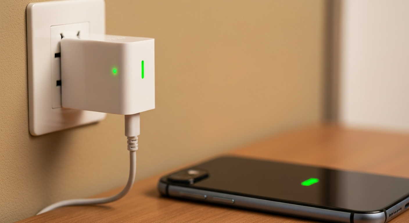 Why is my charger has a green light?