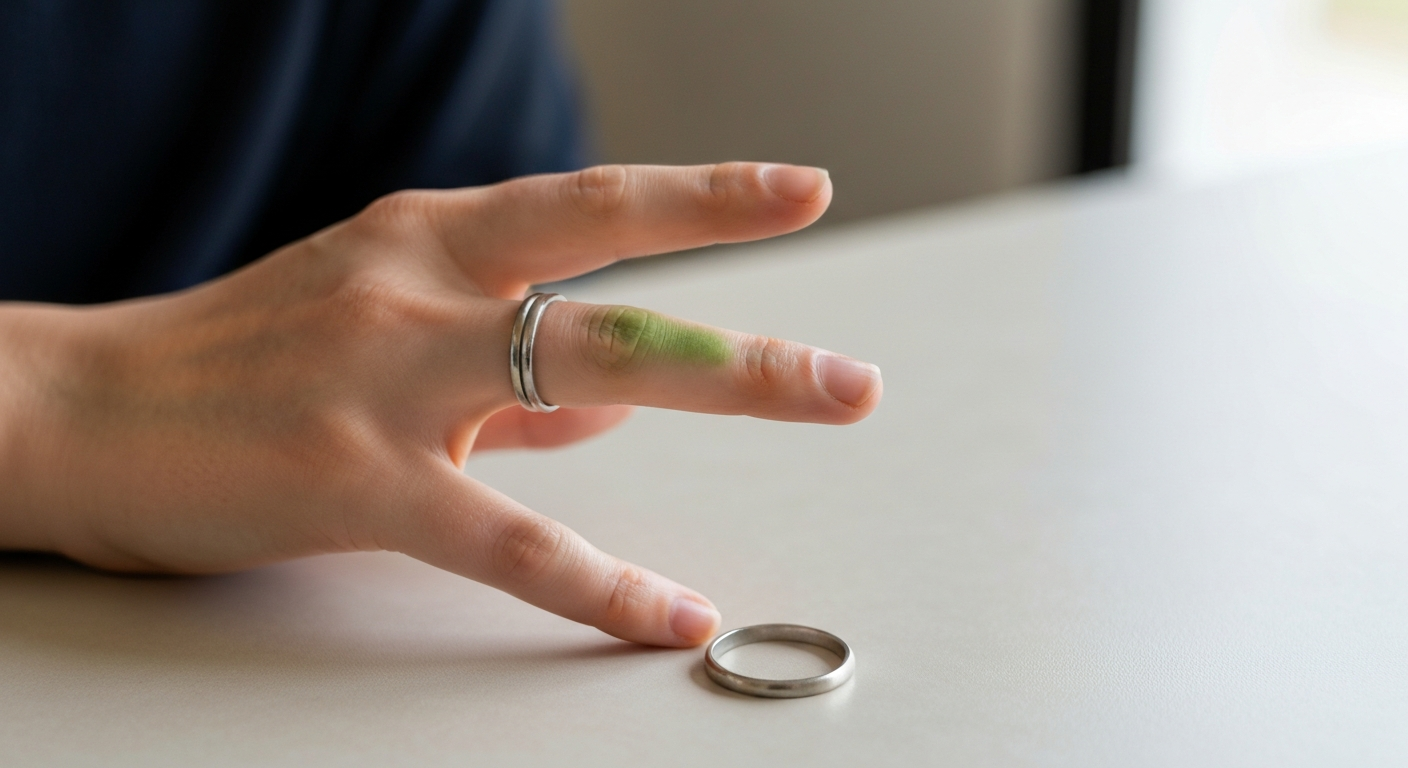 Why is my fingernail green?