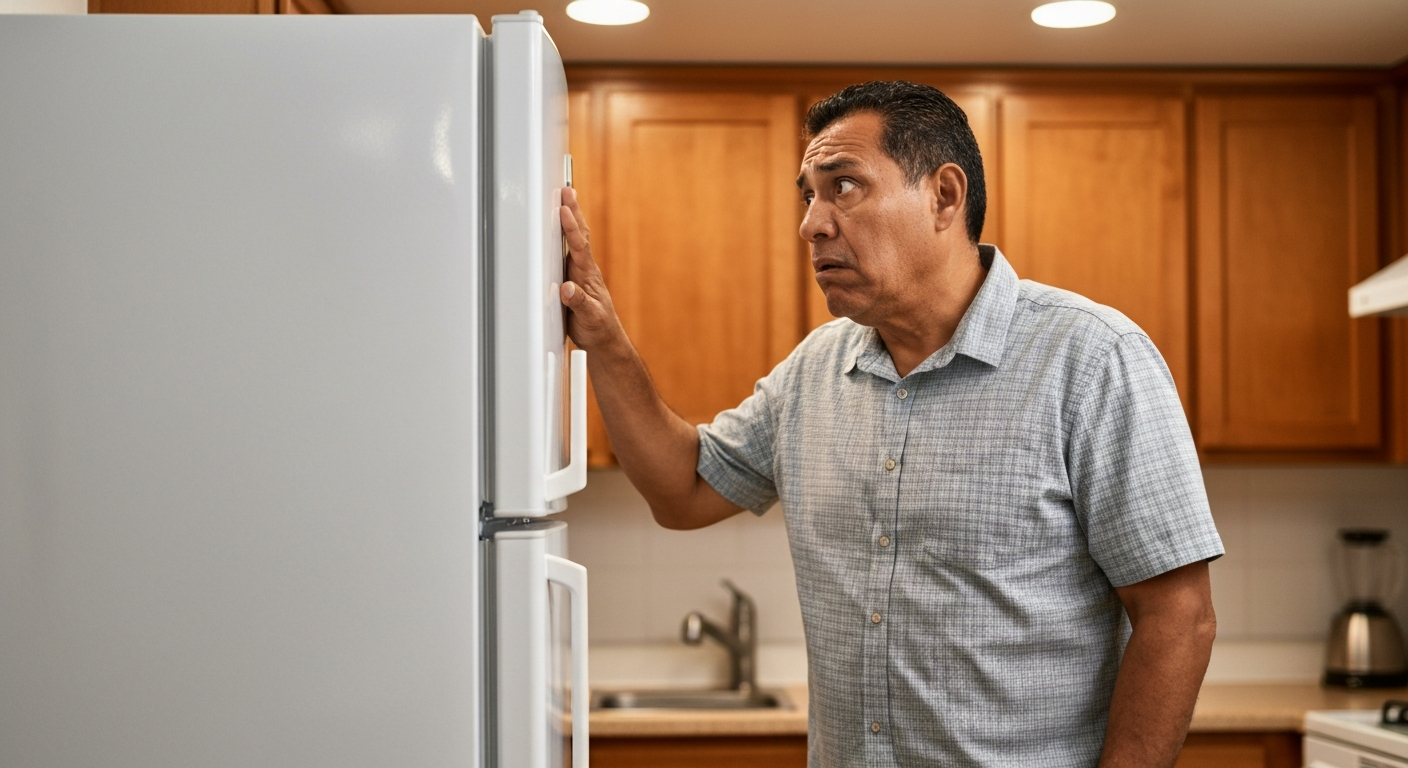 Why is my fridge making a loud humming noise?