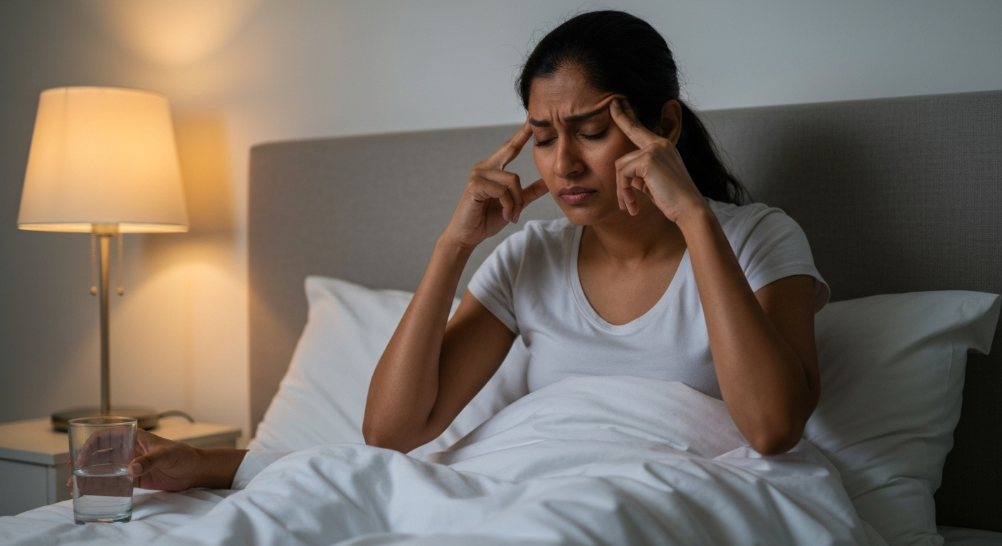Why is my headache worse when i lie down?