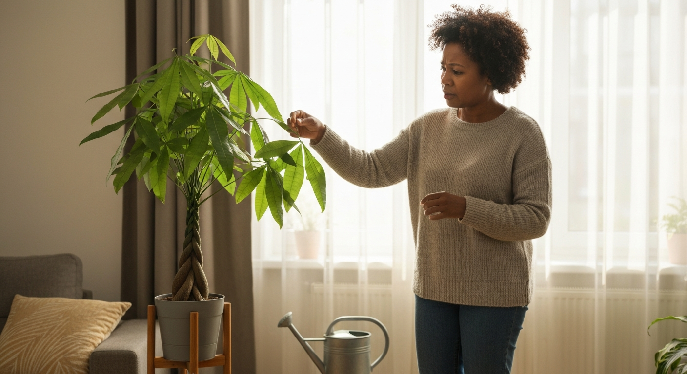 Why is my money tree drooping?