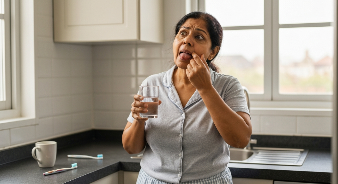 Why is my mouth tasting bitter?