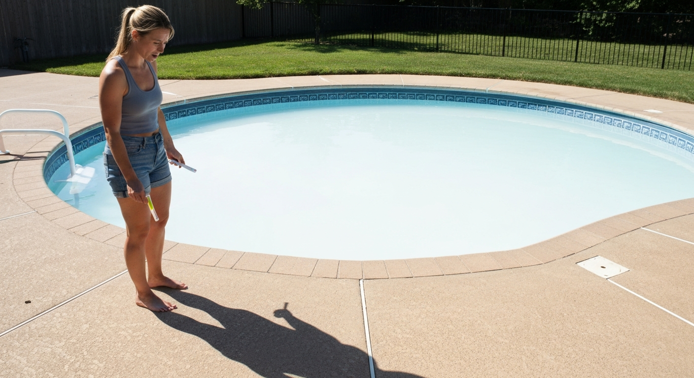 Why is my pool cloudy?