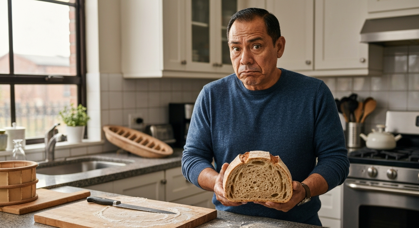 Why is my sourdough gummy and dense?