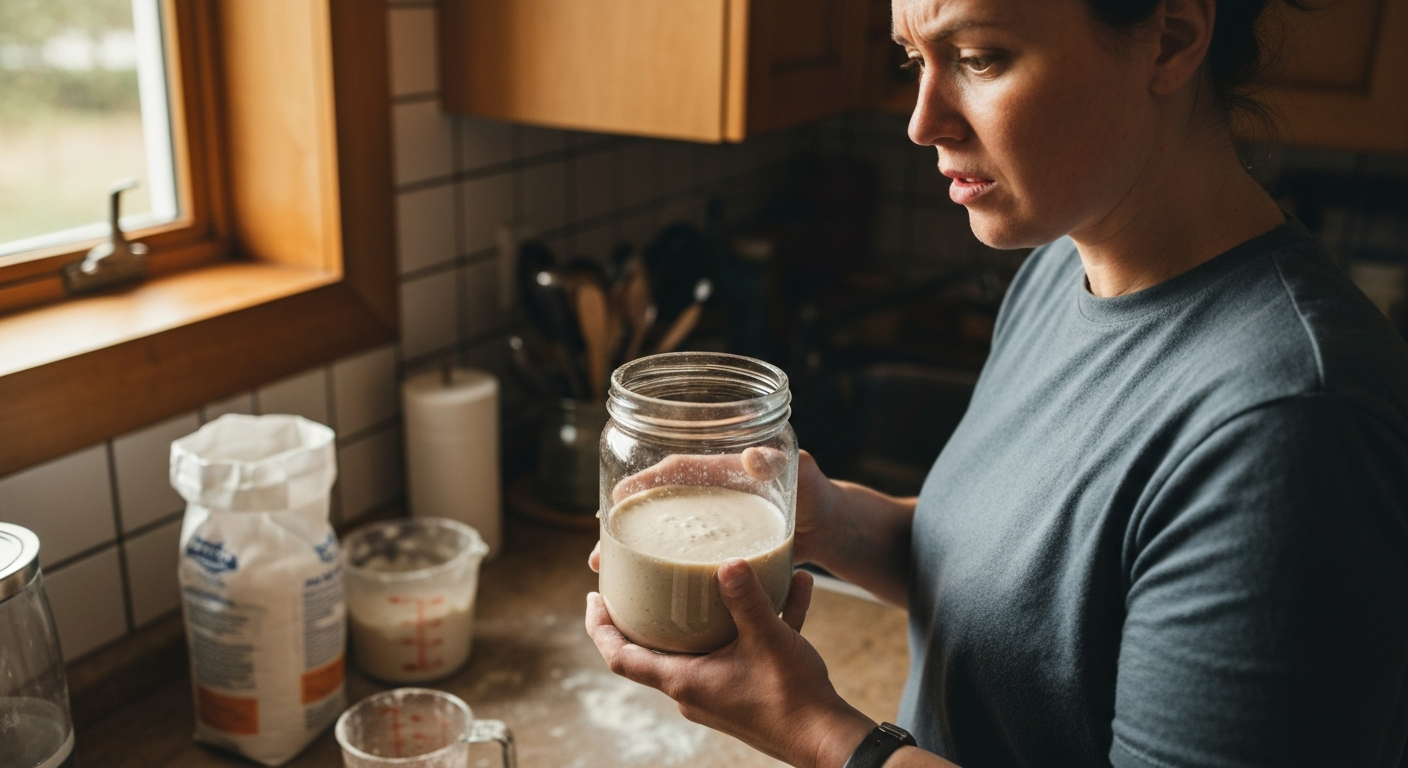 Why is my sourdough starter not rising?