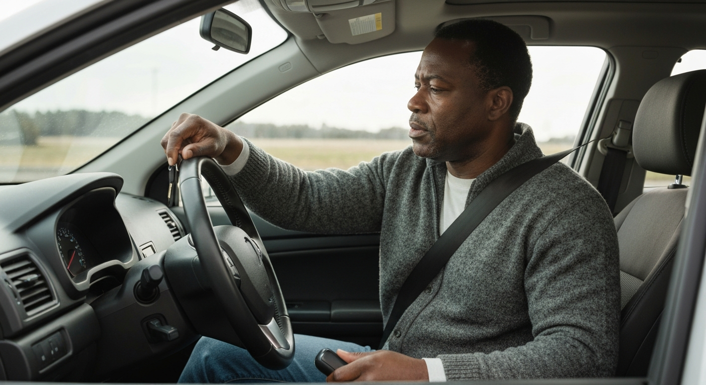 Why is my steering wheel locked?