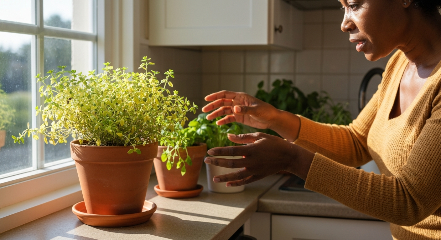 Why is my thyme dying?
