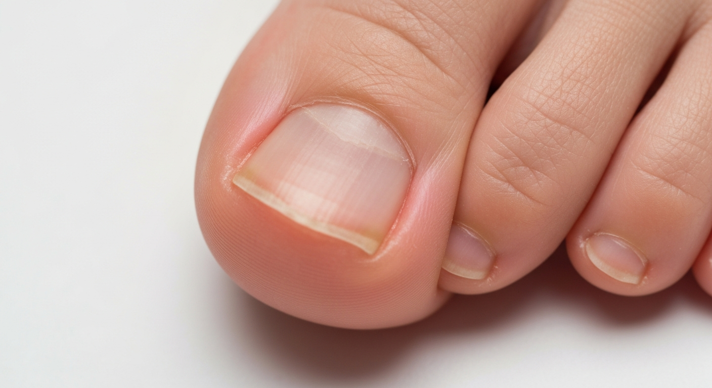 Why is my toenail growing sideways?