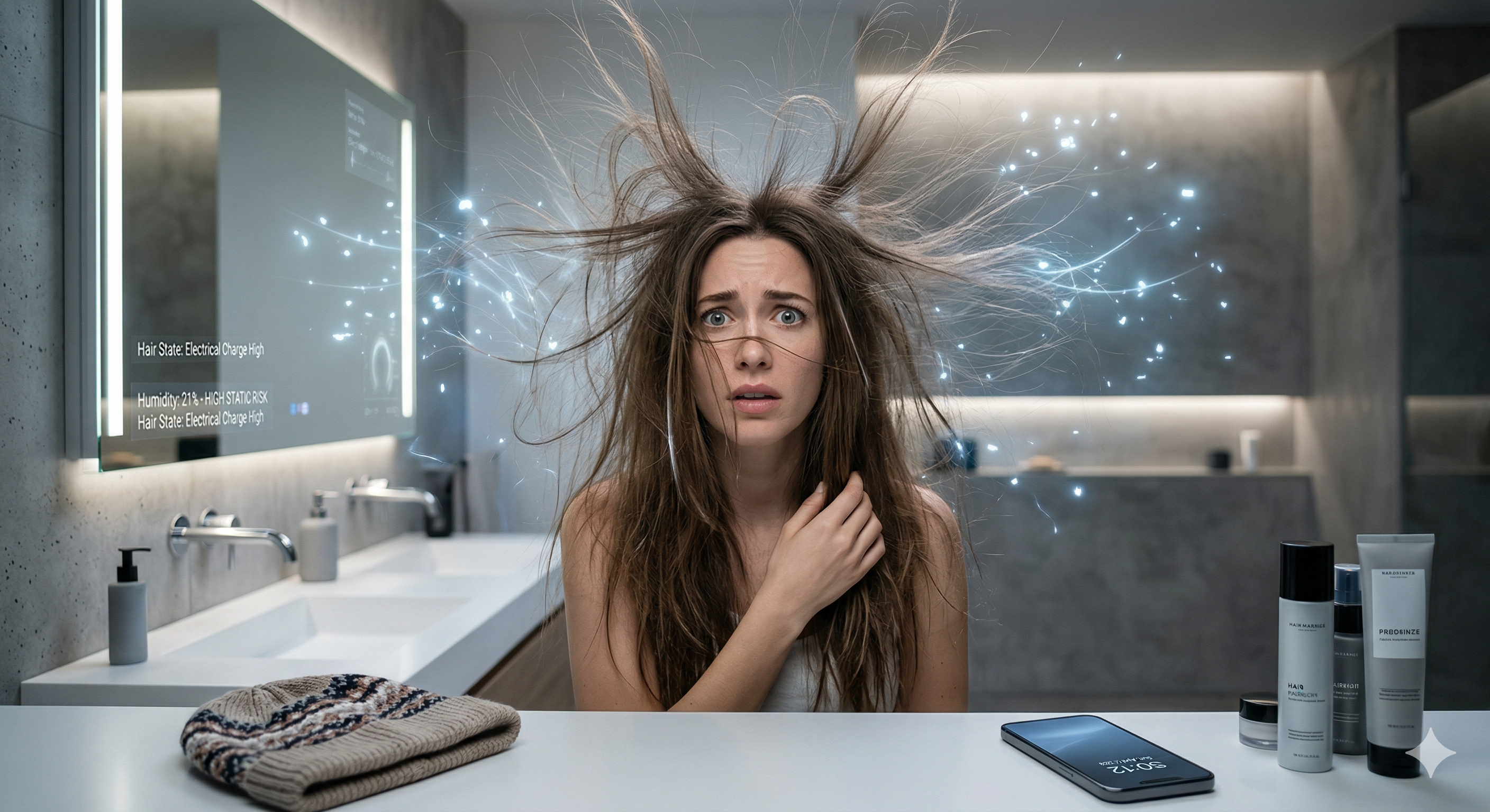 Why is my hair staticky?